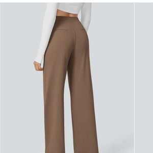 Women's High Waisted Work Pants with Stretch